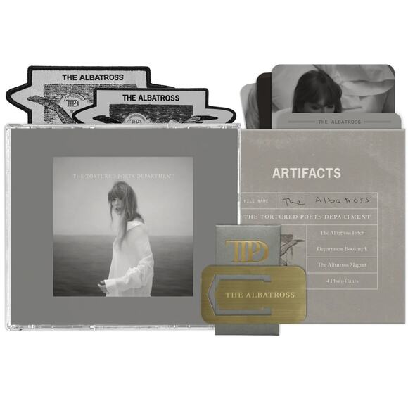 The Tortured Poets Department Collectible Deluxe CD Bonus Track The Albatross - Picture 1 of 2